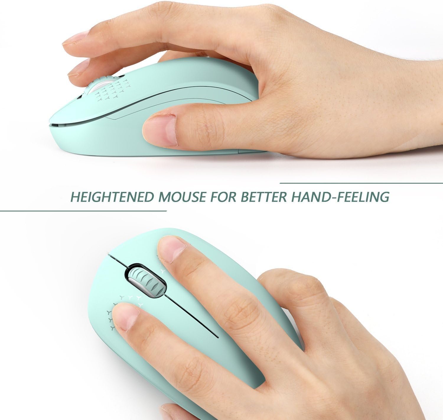 Seonda Wireless Mouse. 2.4G Noiseless Mouse with USB Receiver - Image 5