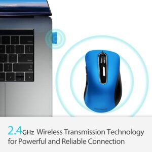 Alternative view of Mamzuoix 2.4G Portable Wireless Mouse 1400 DPI Mobile Optical Cordless Mice